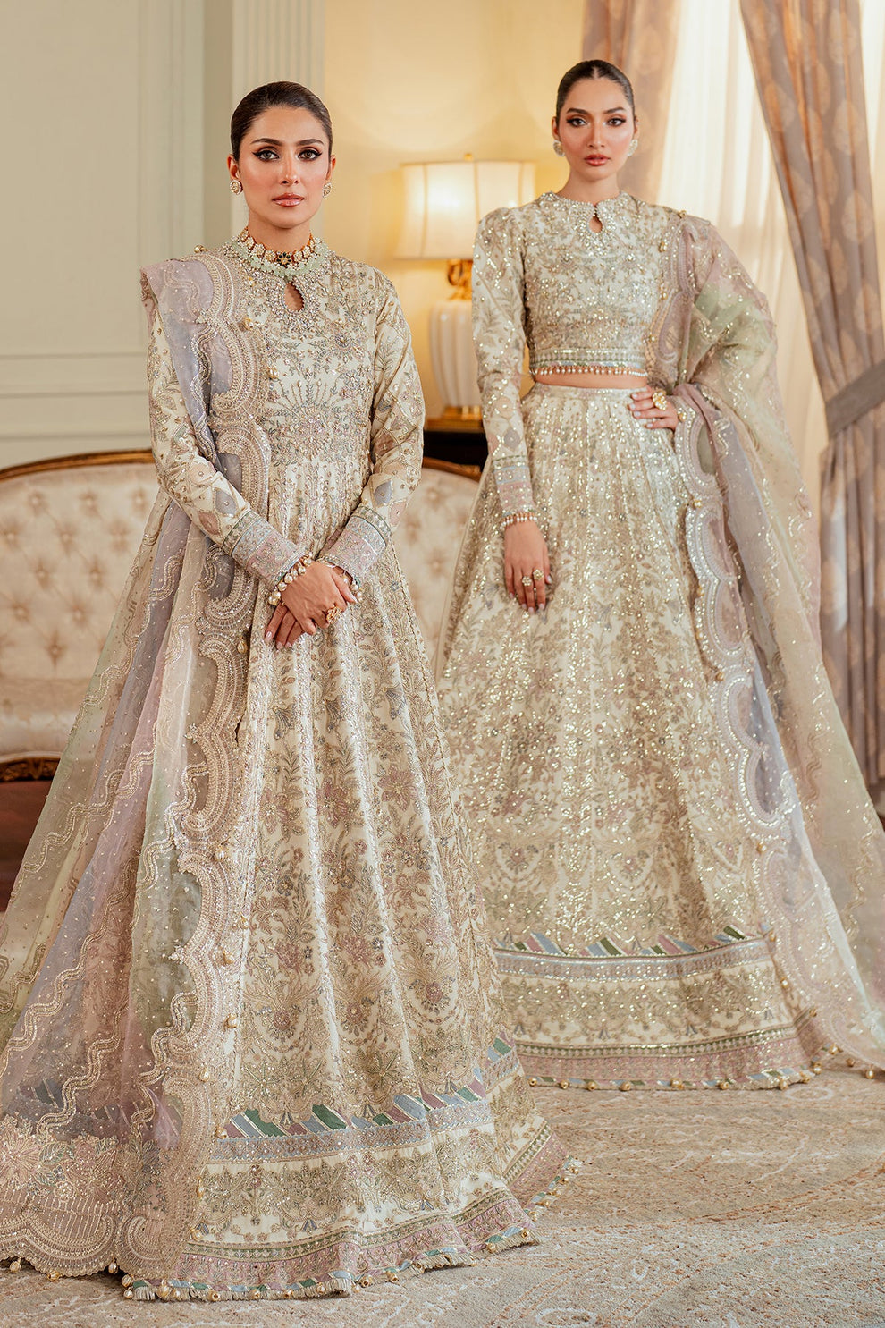 Baroque EMBROIDERED NET CH13-06 Ayla's Atelier