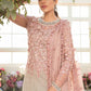 Unstitched MBROIDERED - Coffee and Ash Pink Ayla's Atelier