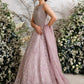 Farah Talib Aziz - Iris mauve kalidaar My Store