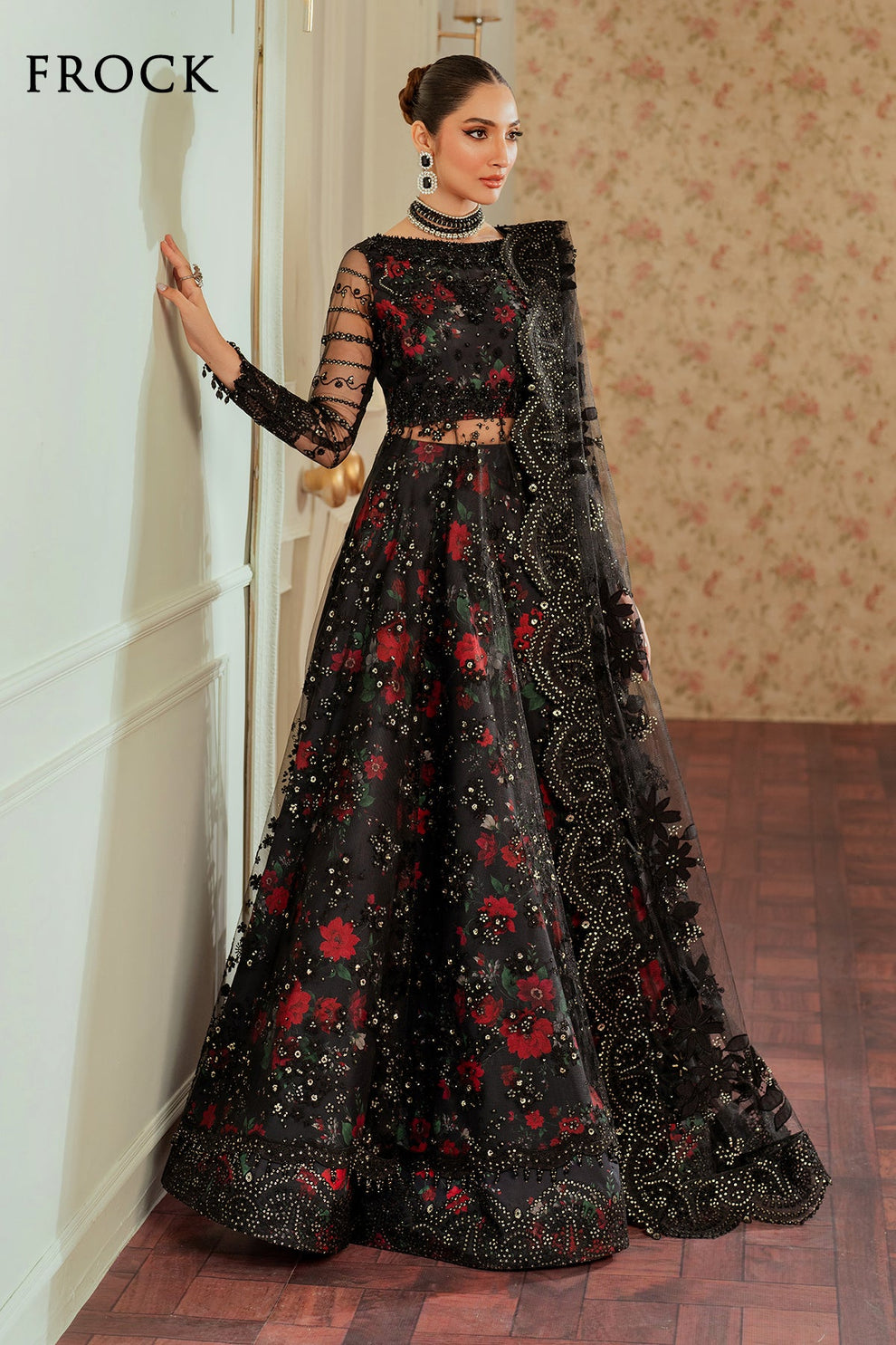 Baroque EMBROIDERED NET Ayla's Atelier