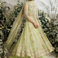 Farah Talib Aziz - Eliza kiwi tulle kalidaar My Store
