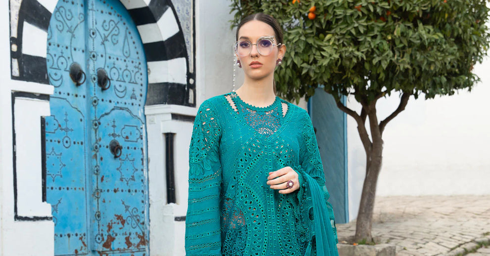 Maria B Unstitched Luxury Lawn D-2402-A