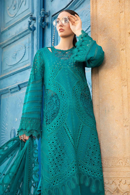 Maria B Unstitched Luxury Lawn D-2402-A