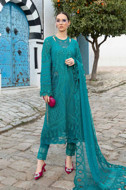 Maria B Unstitched Luxury Lawn D-2402-A