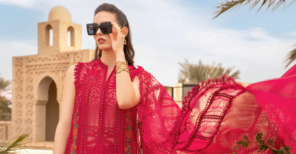 Maria B Unstitched Luxury Lawn D-2404-A