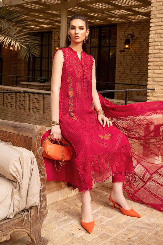 Maria B Unstitched Luxury Lawn D-2404-A