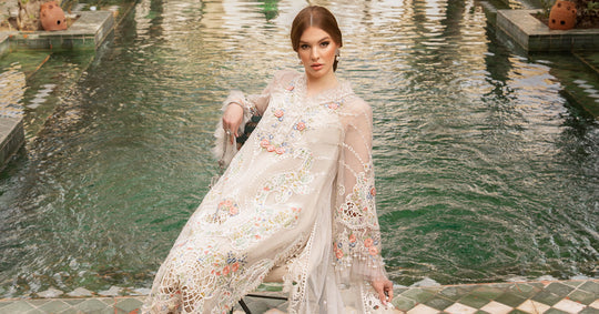 Maria B Unstitched Luxury Lawn D-2405-A
