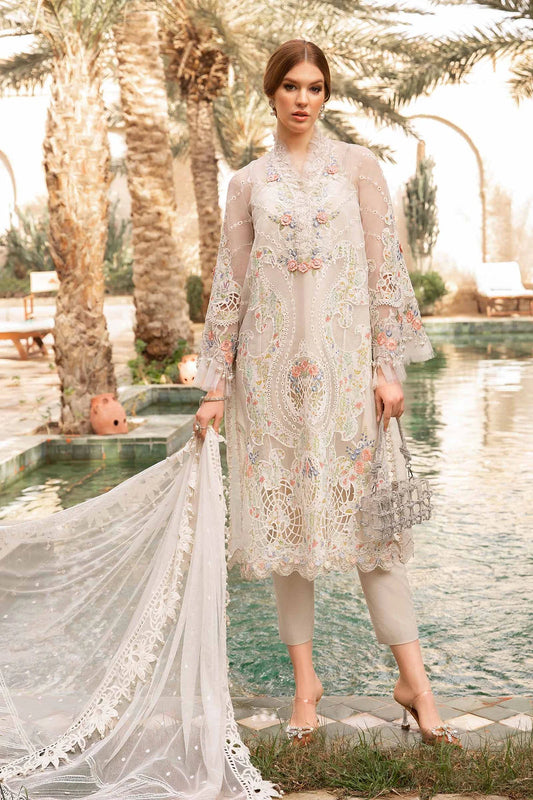 Maria B Unstitched Luxury Lawn D-2405-A