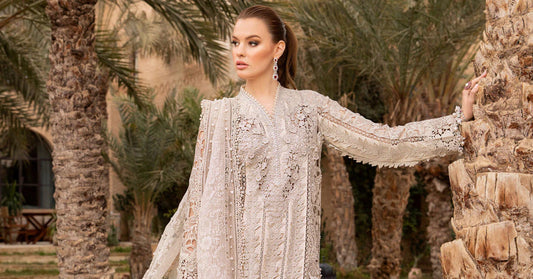 Maria B Unstitched Luxury Lawn D-2409-A