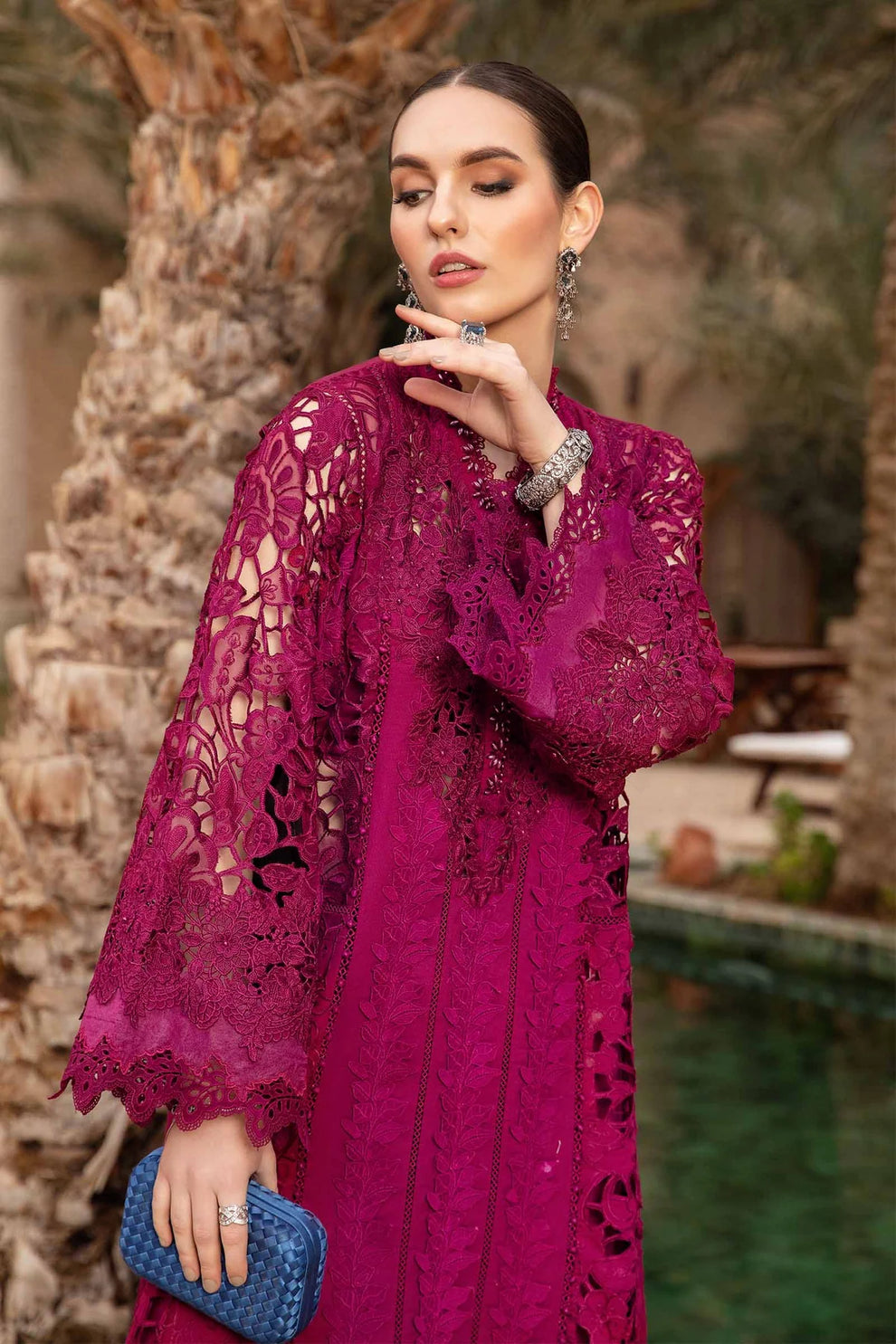 Maria B Unstitched Luxury Lawn D-2409-B