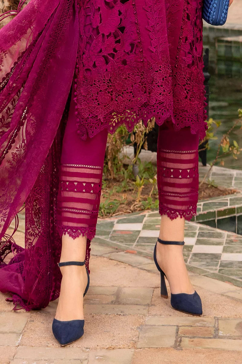 Maria B Unstitched Luxury Lawn D-2409-B
