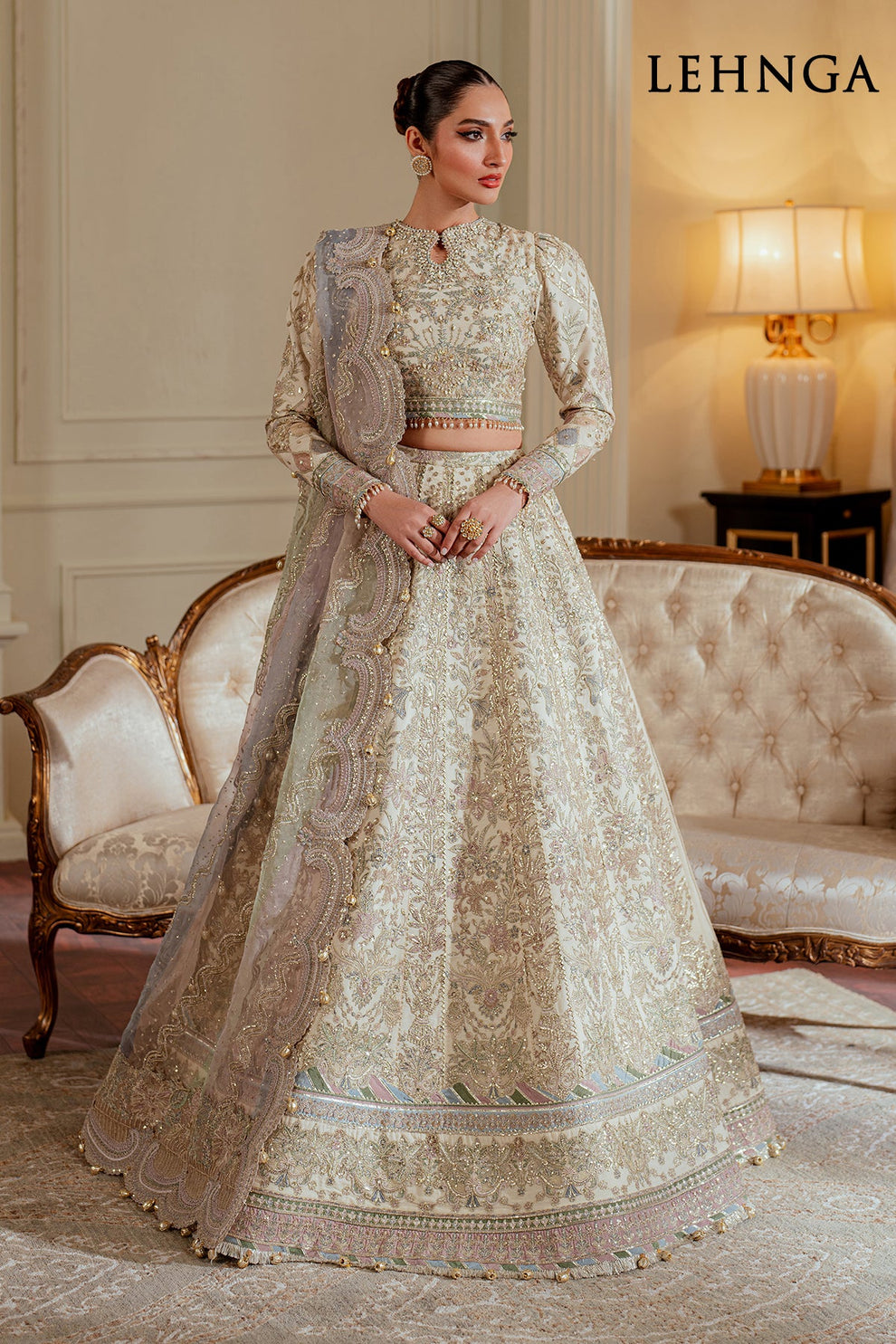 Baroque EMBROIDERED NET CH13-06 Ayla's Atelier
