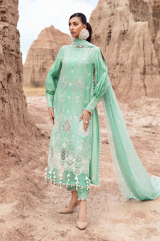 Embroidered Lawn Fabric (3Pcs) | LF-808 Ayla's Atelier