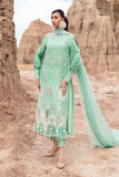 Embroidered Lawn Fabric (3Pcs) | LF-808 Ayla's Atelier