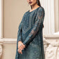 Unstitched Chiffon | Teal Blue Ayla's Atelier