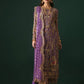 Nomi Ansari Draped in Rich Purple Ayla's Atelier