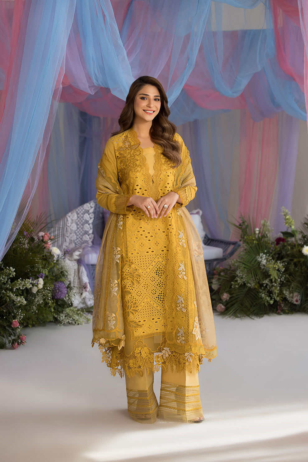 Sobia Nazir Luxury Lawn - 1A Ayla's Atelier