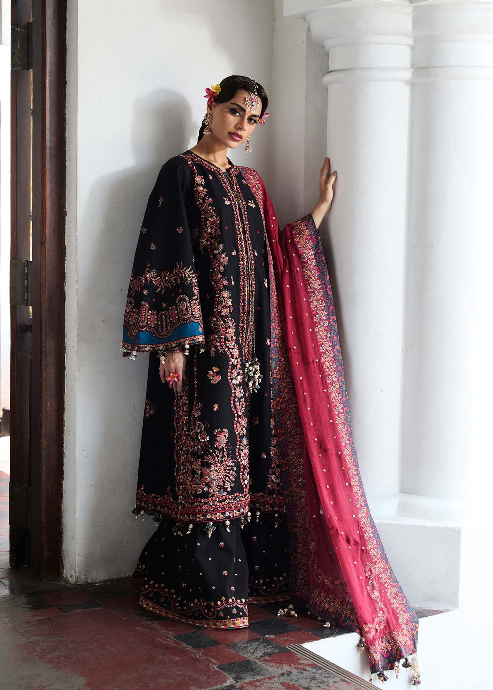 Hussain Rehar Luxury Lawn - Bliz 2025 Ayla's Atelier