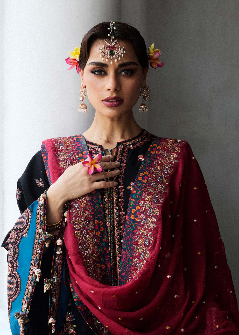 Hussain Rehar Luxury Lawn - Bliz 2025 Ayla's Atelier