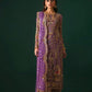 Nomi Ansari Draped in Rich Purple Ayla's Atelier