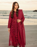 Rang Rasiya - Schiffli Embroidered Ayla's Atelier