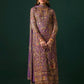 Nomi Ansari Draped in Rich Purple Ayla's Atelier
