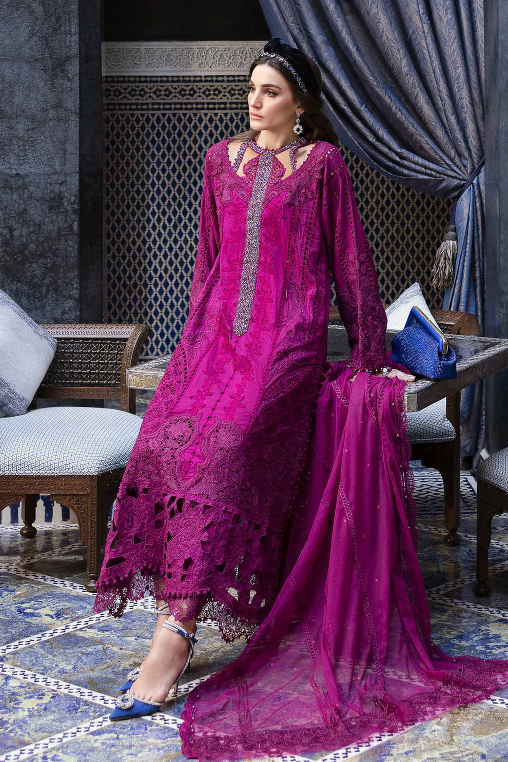 Maria.B Luxury Lawn D-2502-B Ayla's Atelier