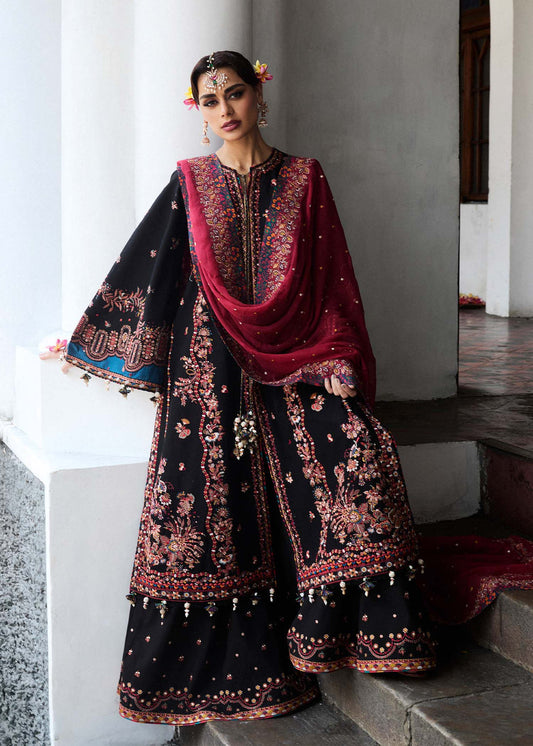 Hussain Rehar Luxury Lawn - Bliz 2025 Ayla's Atelier