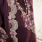 Saira Shakira Embroidered Luxury Lawn Unstitched 3Pc Suit DAHLIA-B Ayla's Atelier