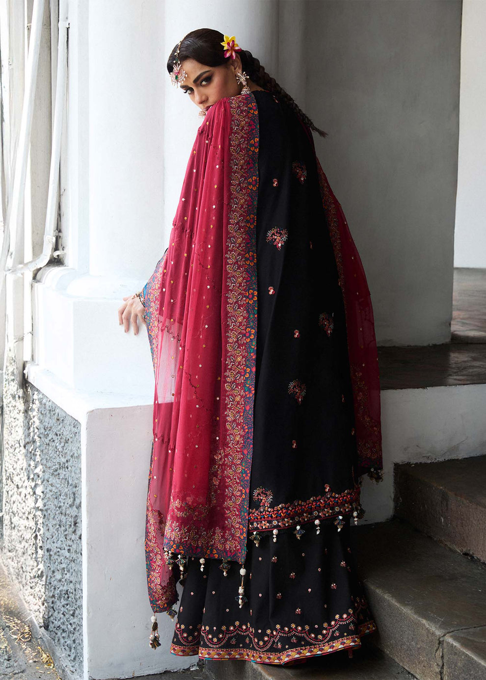 Hussain Rehar Luxury Lawn - Bliz 2025 Ayla's Atelier